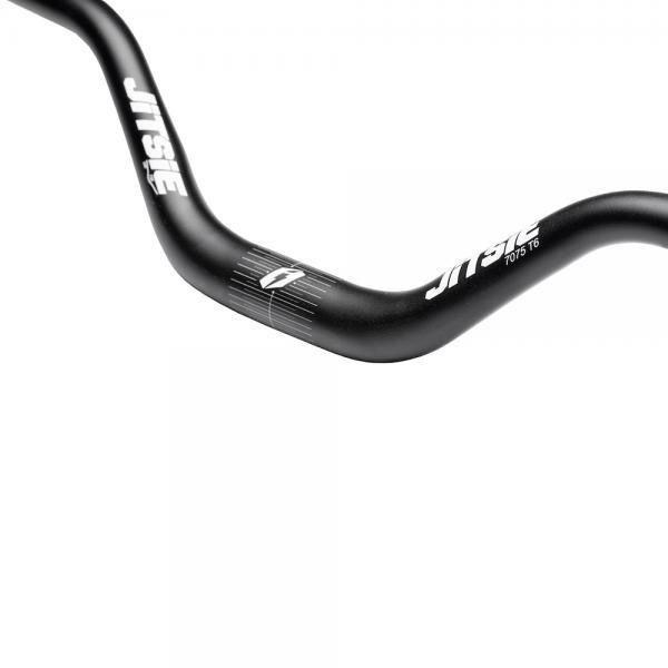 7075 Aluminum Alloy Bicycle Handlebar - 29.1" (740mm) Wide, 2.6mm Wall Thickness, Black, For Touring/Road/Hybrid Bikes
